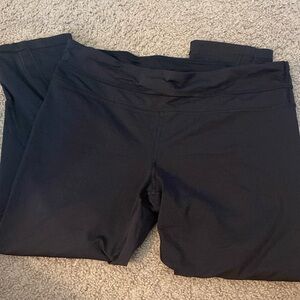 Black Cropped Lululemon Leggings